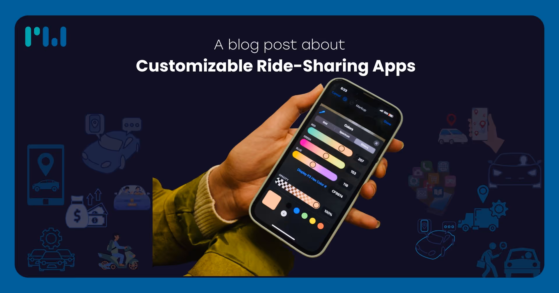 Customizable Ride-Sharing Apps