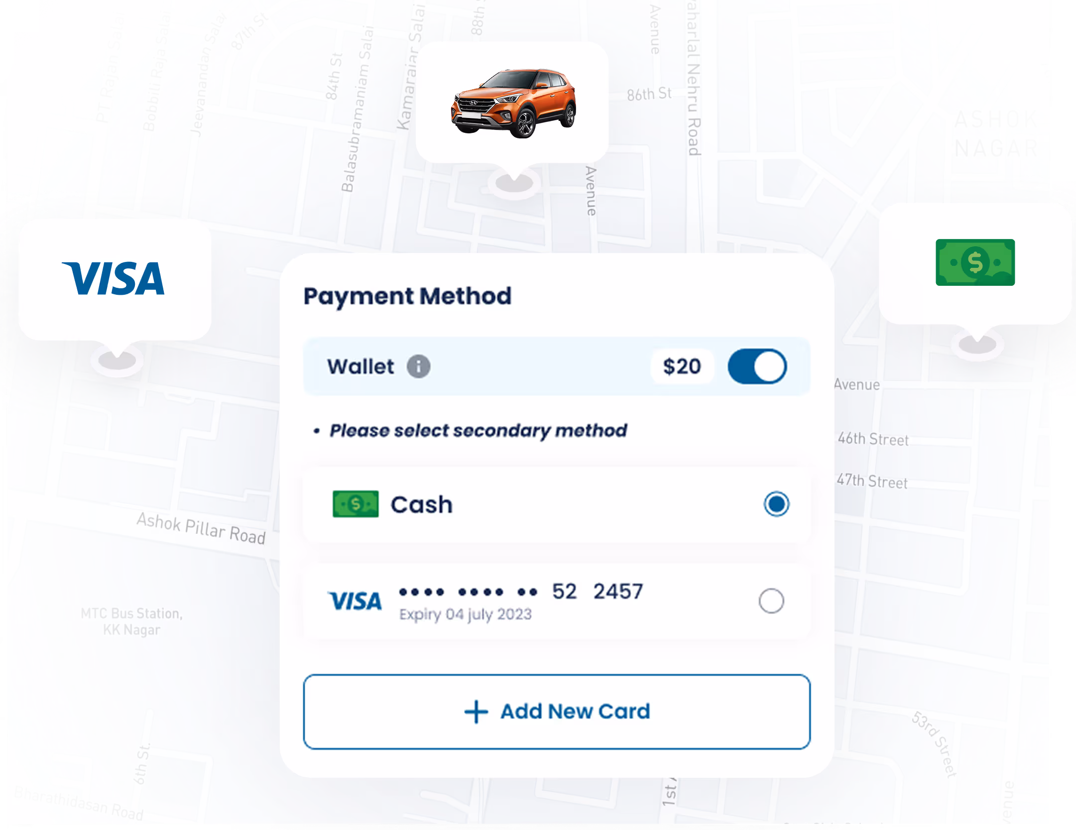 Ride-Hailing Platform Payment Method